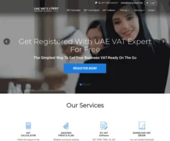 Uaevatexpert.ae(UAE VAT Experts) Screenshot