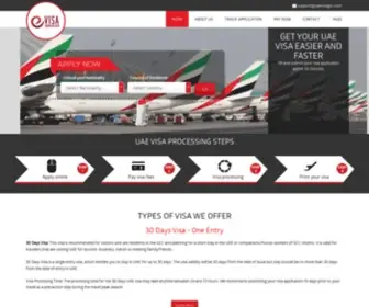 Uaevisagcc.com(UAE VISA) Screenshot