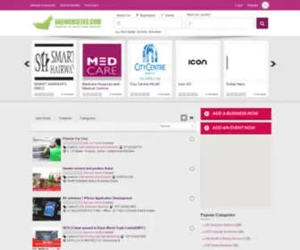 Uaewebsites.com(UAE Web Directory) Screenshot