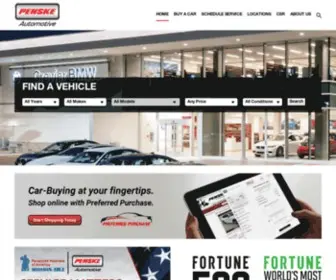 Uag.com(Penske Automotive Group) Screenshot