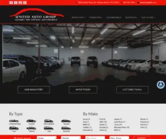 Uagdallas.com(United Auto Group) Screenshot