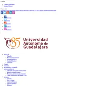 Uag.mx(Universidad Autónoma de Guadalajara) Screenshot