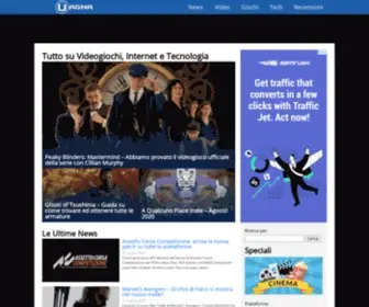Uagna.it(News, recensioni, anteprime, guide e soluzioni per videogiochi) Screenshot