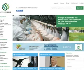 Uagro.com.br(UNIVERSO AGRO) Screenshot