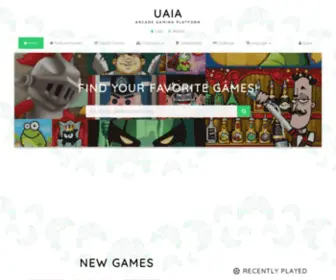 Uaia.site(Uaia site) Screenshot