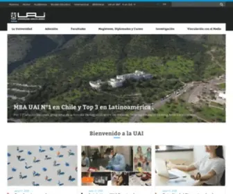 Uai.cl(Universidad Adolfo Ibañez) Screenshot