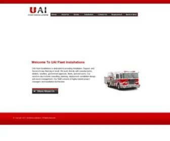 Uaifleetinstalls.com(UAI Fleet Installations) Screenshot