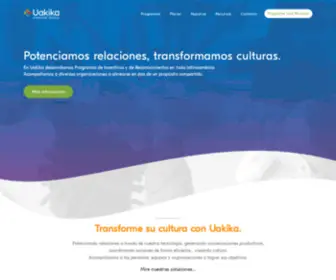 Uakika.com(Con Uakika inc) Screenshot