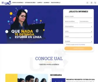Ual.edu.mx(Universidad) Screenshot