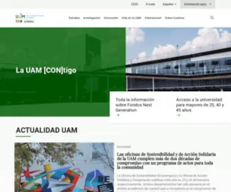 Uam.es(Universidad) Screenshot