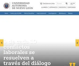 Uanl.mx(México) Screenshot