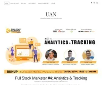 Uan.vn(Cộng đồng marketing và truyền thông năng động nhất) Screenshot