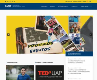 Uapar.edu(Puerta a la Excelencia y al Servicio) Screenshot