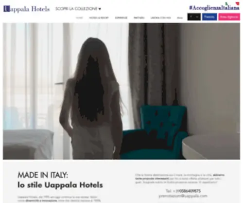 Uappala.net(Hotel & Resort made in Italy) Screenshot