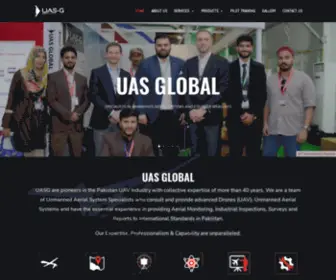 Uas-Global.com(Specialist in UAV Products) Screenshot