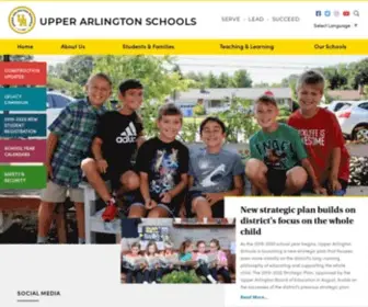 Uaschools.org(Upper Arlington City Schools) Screenshot