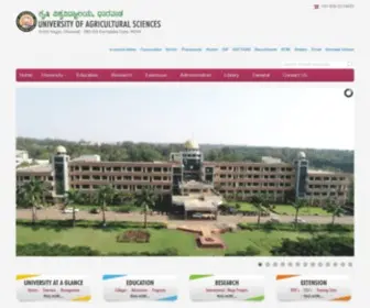 Uasd.edu(University of Agricultural Sciences) Screenshot