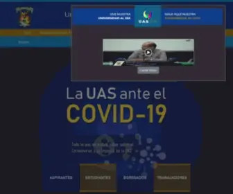 Uas.edu.mx(Universidad Autónoma de Sinaloa) Screenshot