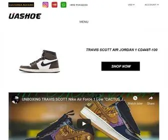 Uashoe.com(Air Jordan) Screenshot