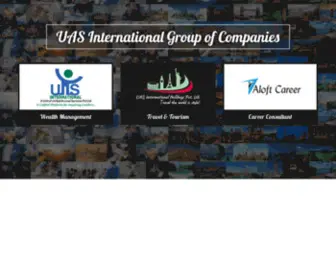 Uasinternational.in(UAS International Group of Companies) Screenshot