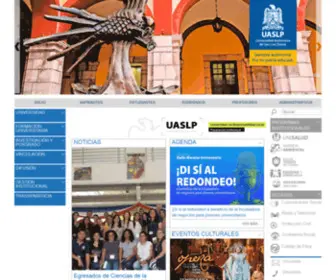 Uaslp.mx Screenshot