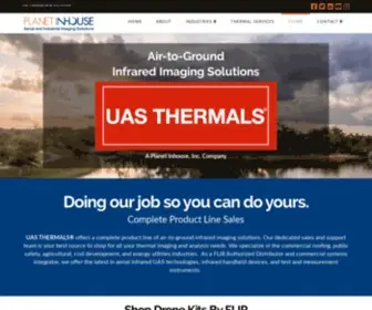 Uasthermals.com(Planet Inhouse Inc) Screenshot