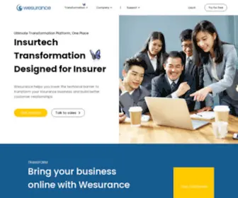 Uat-Web.link(Wesurance) Screenshot