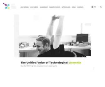 Uate.org(Union of Advanced Technology Enterprises) Screenshot