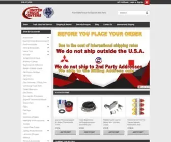 Uatparts.com(Commercial Truck Parts and Accessories) Screenshot