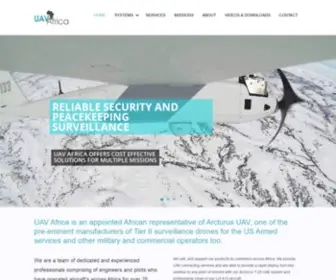 Uav-Africa.com(UAV Africa) Screenshot