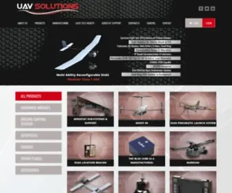 Uav-Solutions.com(UAV Solutions Store) Screenshot