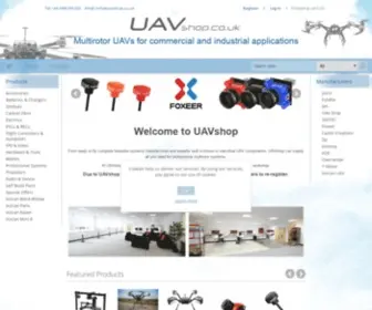 Uavshop.co.uk(Holding Page) Screenshot