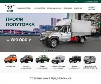 Uaz-Centr-IRK.ru(УАЗ) Screenshot