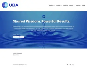 Ubabenefits.com(Shared Wisdom) Screenshot