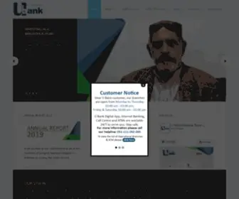 Ubank.com.pk(U Microfinance Bank Limited) Screenshot