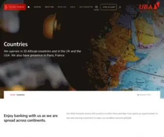 Ubaplc.com(UBA PLC) Screenshot