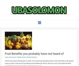 Ubasolomon.com.ng(Ubasolomon) Screenshot