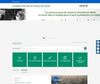 Ubate-Cundinamarca.gov.co(Una) Screenshot