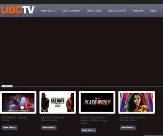 Ubctvnetwork.com(UBC TV NETWORK) Screenshot