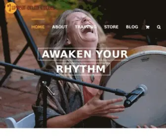 Ubdrumcircles.com(Upbeat Drum Circles) Screenshot