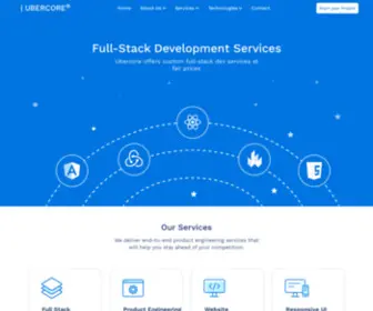 Ubercore.co(Ubercore®) Screenshot