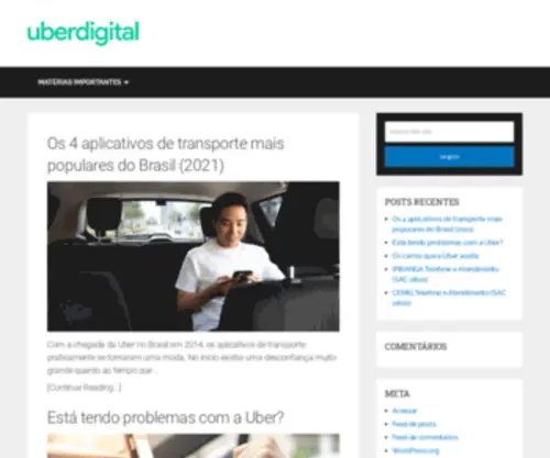 Uberdigital.com.br(Über Digital) Screenshot