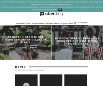 Uberding.net(Dein Lifestyle) Screenshot