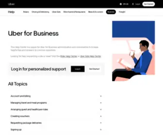 Uberforbusinesshelp.com(Uberforbusinesshelp) Screenshot