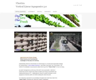 Ubergro.com(Urban Vertical Aquaponics) Screenshot