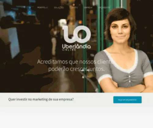 Uberlandiaonline.com.br(Inpush Tecnology) Screenshot