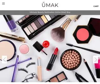 Ubermakeup.com(Exclusive Makeup Brands) Screenshot