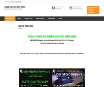 Ubermicro.co.uk(SPECIALISING IN STICK DRIFT & HDMI REPAIRS) Screenshot