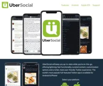 Ubersocial.com(Ubersocial) Screenshot