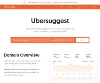 Ubersuggest.org(Ubersuggest) Screenshot